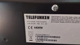 Tv 22"hd hdmi ascao