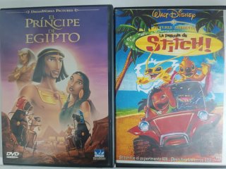 Pack 10 Películas DVD Disney Pixar y Ghibli