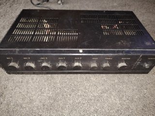 Amplificador TOA A-1031 Negro