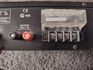 Amplificador TOA A-1031 Negro