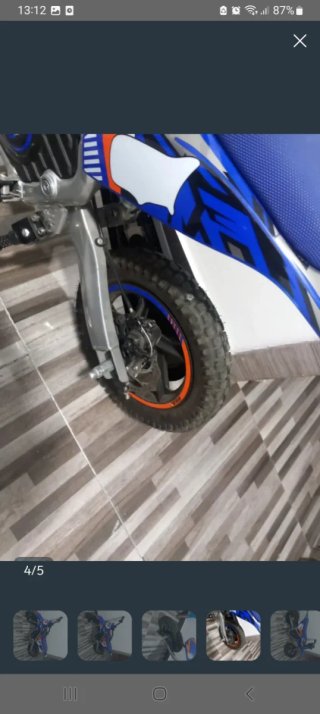 Moto Eléctrica Infantil Enduro/Motocross