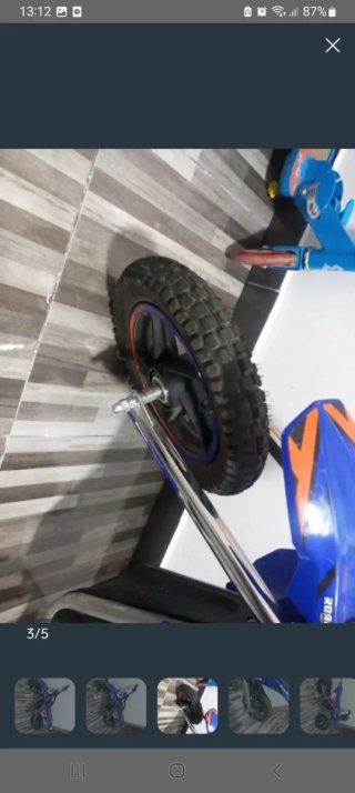 Moto Eléctrica Infantil Enduro/Motocross