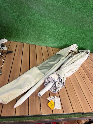 Ombrellone da spiaggia in alluminio antivento 200 cm