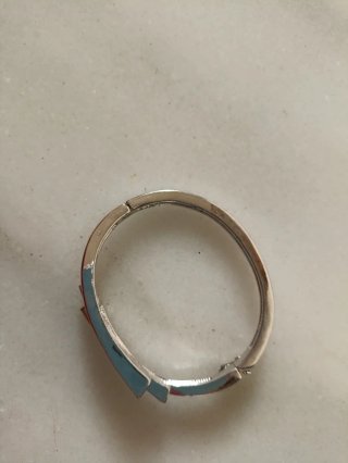 Pulsera metal con circonitas