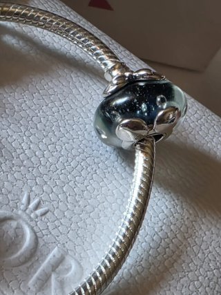 Pulsera Pandora con charms 20cm