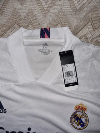 Camiseta Real Madrid 20/21 Adidas Talla 3XL