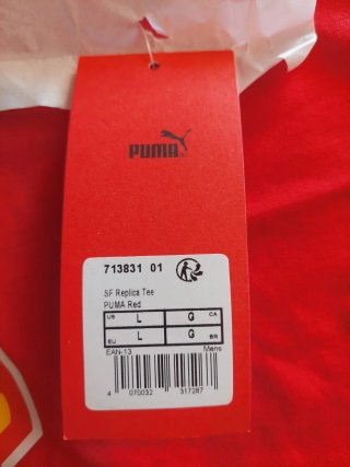 Camiseta Puma Ferrari Escudería