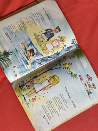 LECTURA INFANTIL EGB ESCOLAR COLEGIO AÑO 1970