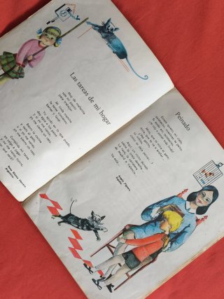 LECTURA INFANTIL EGB ESCOLAR COLEGIO AÑO 1970
