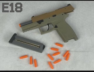 Pistola Juguete E18 Réplica Funcional