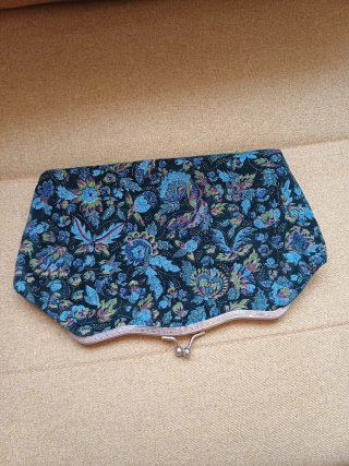 Pochette vintage floreale
