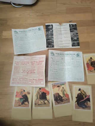 Lote Carteles Toros Años 60