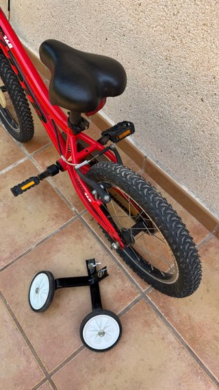 Bicicleta infantil DHS Speed 160 - 16 con ruedines