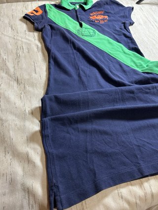 Vestido Polo Ralph Lauren Y2K Retro