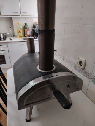 Horno de pellets para pizza Ooni