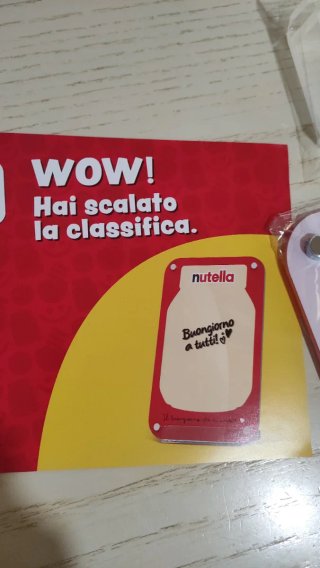 Lavagnetta Frigo Nutella