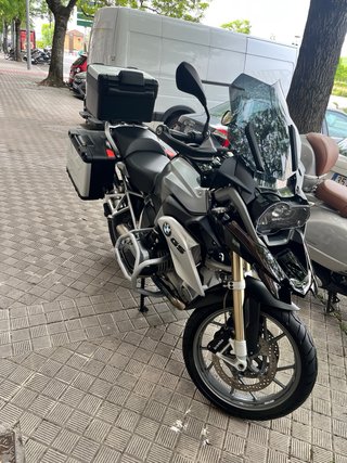 BMW R1200 GS Plata Negra modelo 2015.