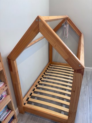 Cama Montessori Tipi Madera + colchon