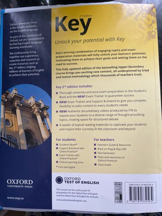 Key Bachillerato 2e 1 Student Book (Spain)