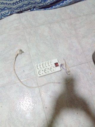 Regleta 6 enchufes con interruptor