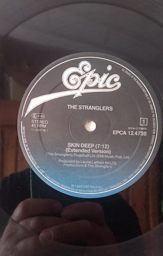 Vinilo Maxi Single The Stranglers Skin Deep