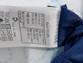 Bañador niña Nabaiji azul Talla 10años