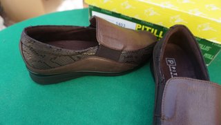Zapatos Pitillos Marrones Talla 36