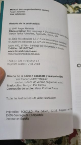 Manual de comportamiento canino