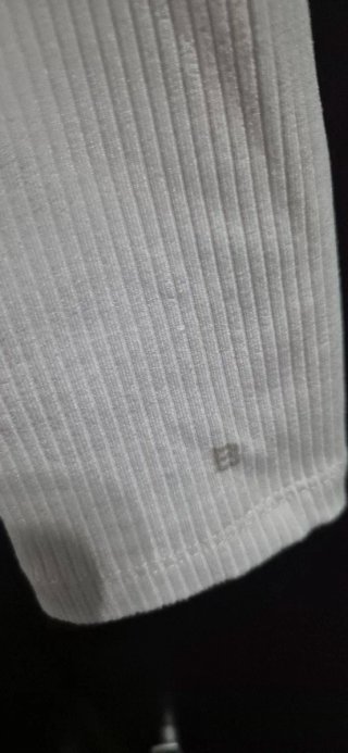 Camiseta Brownie Blanca Botones S/M