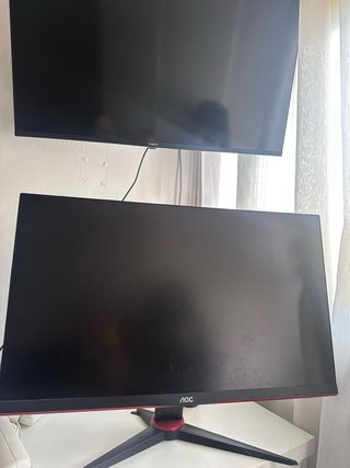 Pantalla AOC Negra