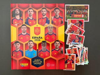 Álbum Panini España Carrefour con cromos