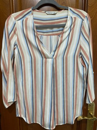Camisa Stradivarius Rayas