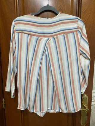 Camisa Stradivarius Rayas
