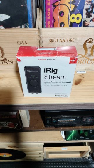 iRig Stream Interfaz Audio Streaming