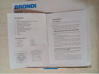 Hallo Brondi Black and White