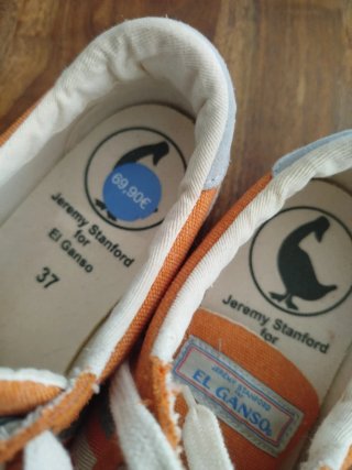 Zapatillas El Ganso Naranja
