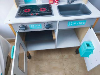 Cocina de madera infantil