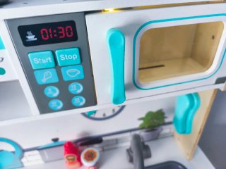 Cocina de madera infantil