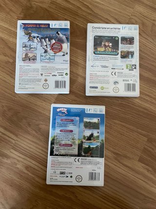 Pack 3 Juegos Nintendo Wii