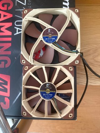 Ventiladores Noctua NF-A14 PWM y NF-A12 PWM