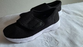Zapatillas negras velcro 38