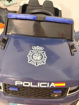 Coche Eléctrico Policía Nacional Infantil