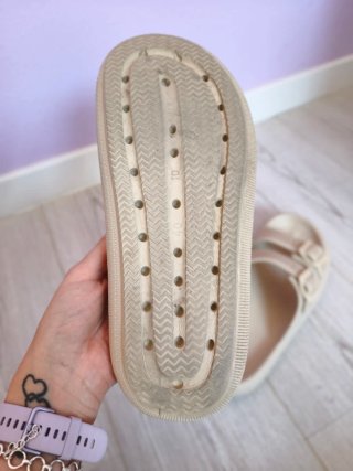 Chanclas Beige Talla 40