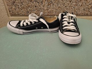 Converse All Star Negras Talla 38