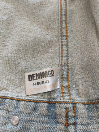 Denim.Co Giubbotto Jeans Donna Taglia 42
