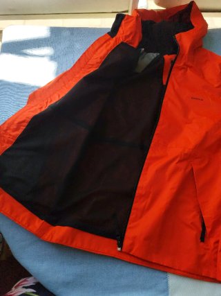 Chubasquero Quechua Naranja Niño/a