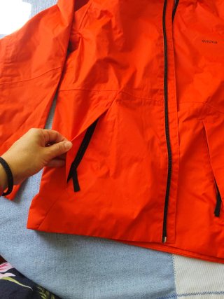 Chubasquero Quechua Naranja Niño/a