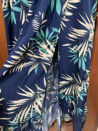 Vestido largo estampado SHEIN