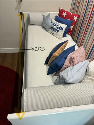 Cama nido blanca con cajones