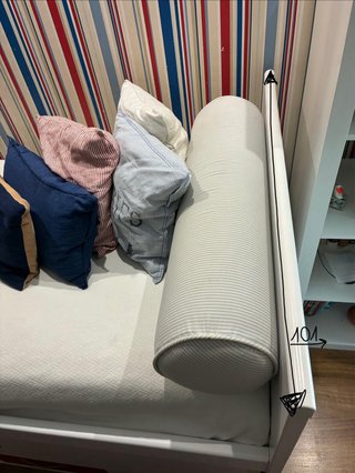 Cama nido blanca con cajones